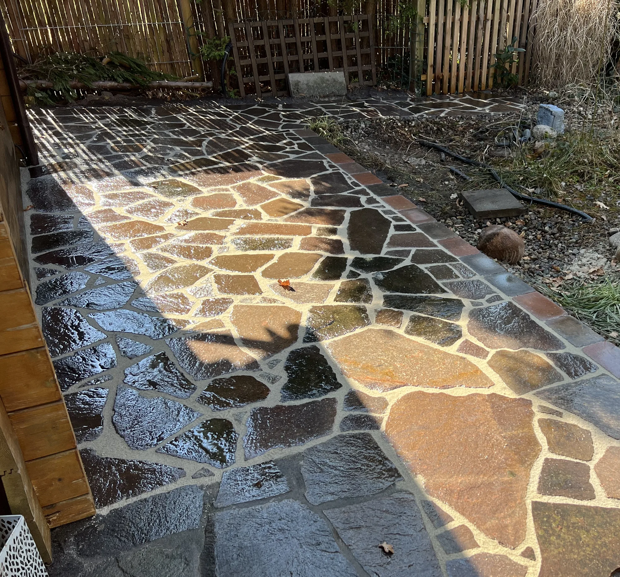 Polygonalplatten für Terrasse und Wege in Reppenstedt